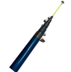 Powerex Blue Coastal 2,40m. 60-120gr. Atarlı Uzun Sap Teleskopik Olta Kamışı