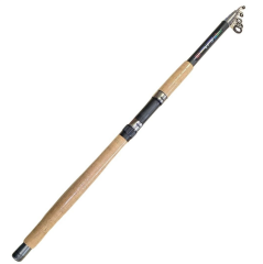 Powerex Black Power 2.40m. 150-200gr. Atarlı Mantar Uzun Sap Teleskopik Olta Kamışı