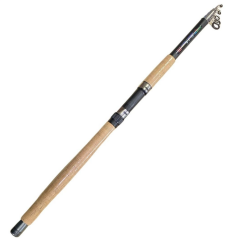 Powerex Black Power 2.40m. 150-200gr. Atarlı Mantar Uzun Sap Teleskopik Olta Kamışı