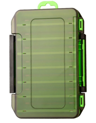 Sea Horse Lure Box Çift Taraflı 14 Bölmeli Rapala Kutusu – UV Koruma, Kırılmaz Plastik (195x110x35 mm)