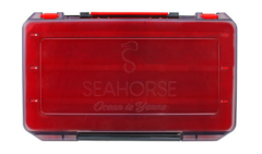 Sea Horse 210Ds Lure Box – UV Korumalı Çift Taraflı Rapala Kutusu, 6 Bölmeli (22.5x12.5x4.5 cm)