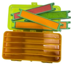 Powerex Çift Taraflı 4 Bölmeli +5 Rig Sarım Aparatlı Organizer Balıkçı Kutusu