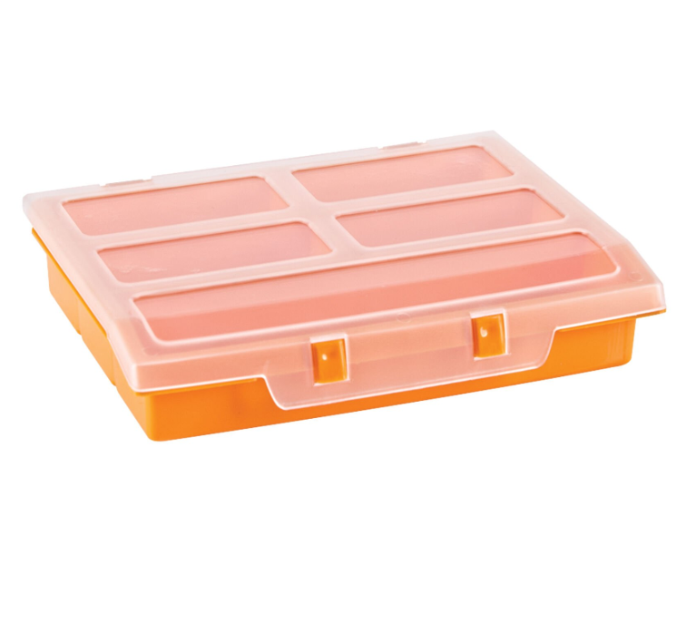 Powerex 5 Bölmeli 7'' Carbon Organizer Kutu