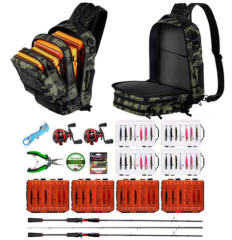 Sea Horse Explorer&Back Pack Camo Spin Sırt Çantası – Suya Dayanıklı, Çok Fonksiyonlu 38x24x20 cm