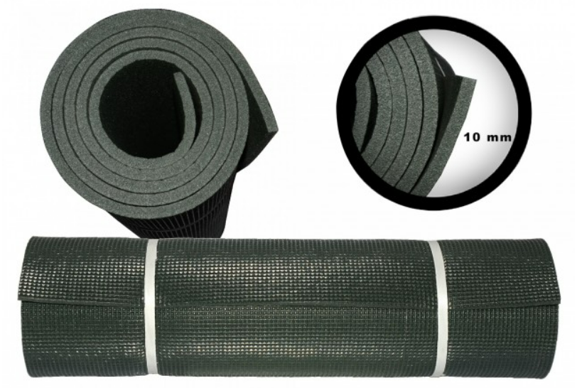 Captain 10 mm Eva Kamp Matı – 60x190 cm, Isı Yalıtımlı, Hafif ve Dayanıklı Haki Renk