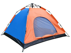 Captain 10 Kişilik Otomatik Kamp Çadırı – 300x300x170 cm, Şemsiye Tipi, Su Geçirmez, Sineklikli