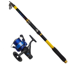 Powerex Highline 3m. 75-150gr Kamış - Highline Plus 4000 Mavi Kamış Makine Olta Seti