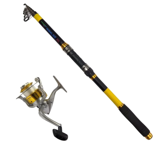 Powerex Highline 3,6m. 75-150gr Kamış - Carrera 6000 Gold Kamış Makine Olta Seti