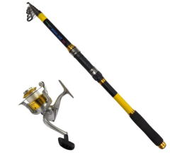 Powerex Highline 3m. 75-150gr Kamış - Carrera 6000 Gold Kamış Makine Olta Seti