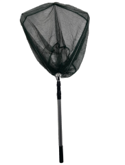 OCB FISHING Üçgen 50x50 Katlanır İp Torlu Kepçe 150cm Sap
